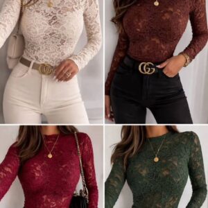 Body Renda Elastizado