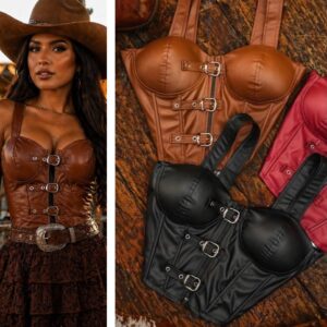 Corset Simil Cuero